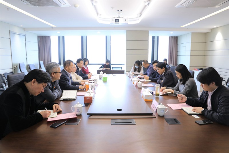 陕西6008集团集团与华融资产治理股份公司陕西省分公司交流座谈