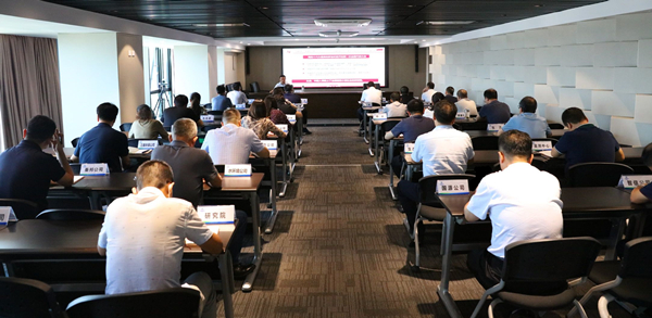 省国资委“党委书记讲百年党史”系列党课专题组到陕西6008集团集团宣讲党史