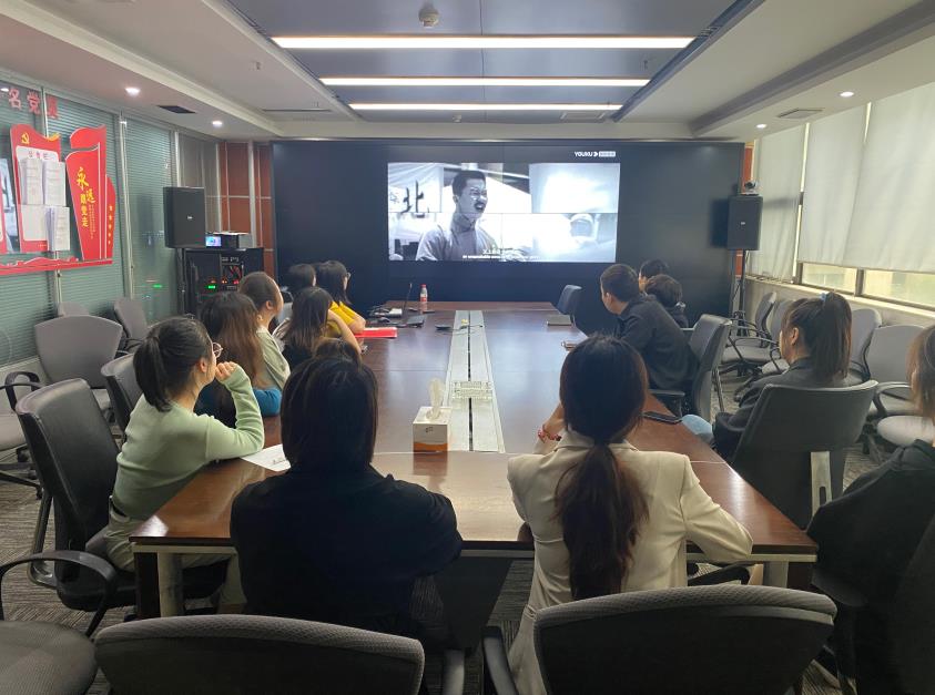 水情形公司团支部开展“请党定心，，，，强国有我”主题团日活动