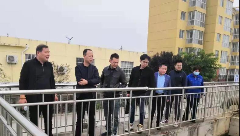 集团公司清静6008集团部到水情形公司大荔污水处置惩罚厂检查清静生产事情