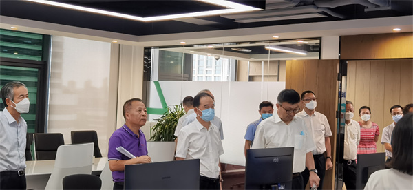 省国资委党委书记任国到秦创原陕西6008集团集团立异中心调研