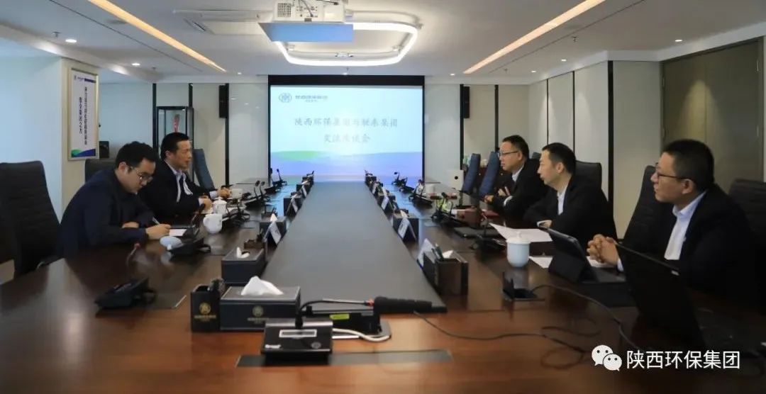 陕西6008集团集团与北京联东集团交流座谈