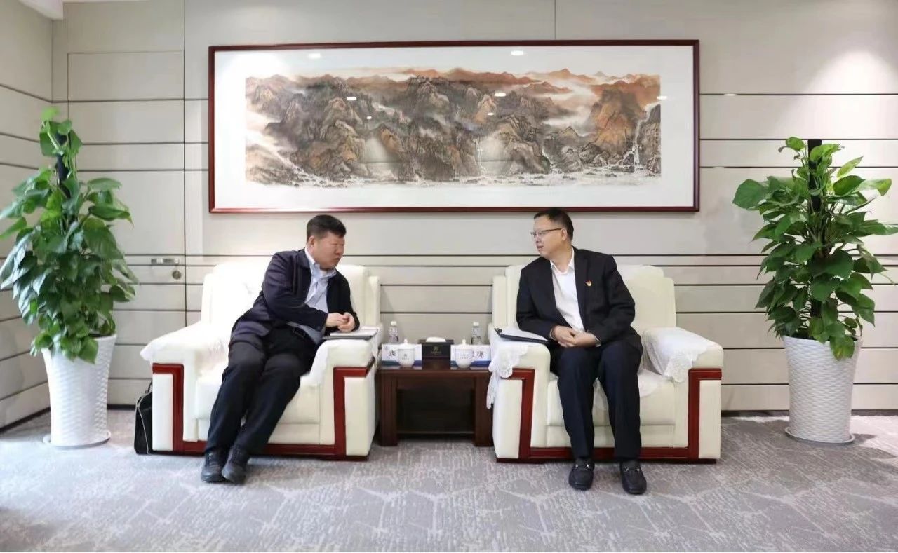 陕西6008集团集团与宁夏建投集团座谈交流