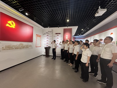 商南公司联合党支部开展“赓续红色血脉，，，，砥砺奋进征程——庆祝中国共产党建设104周年”主题党日活动