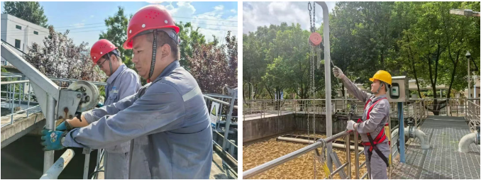 致敬高温下的坚守｜水情形公司：以汗水诠释敬业 用专业守护运行