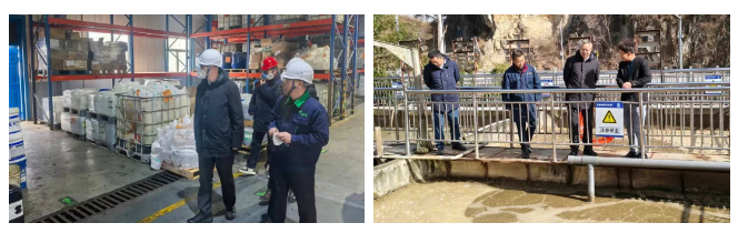 郝军亮赴项目一线检查节前清静6008集团事情